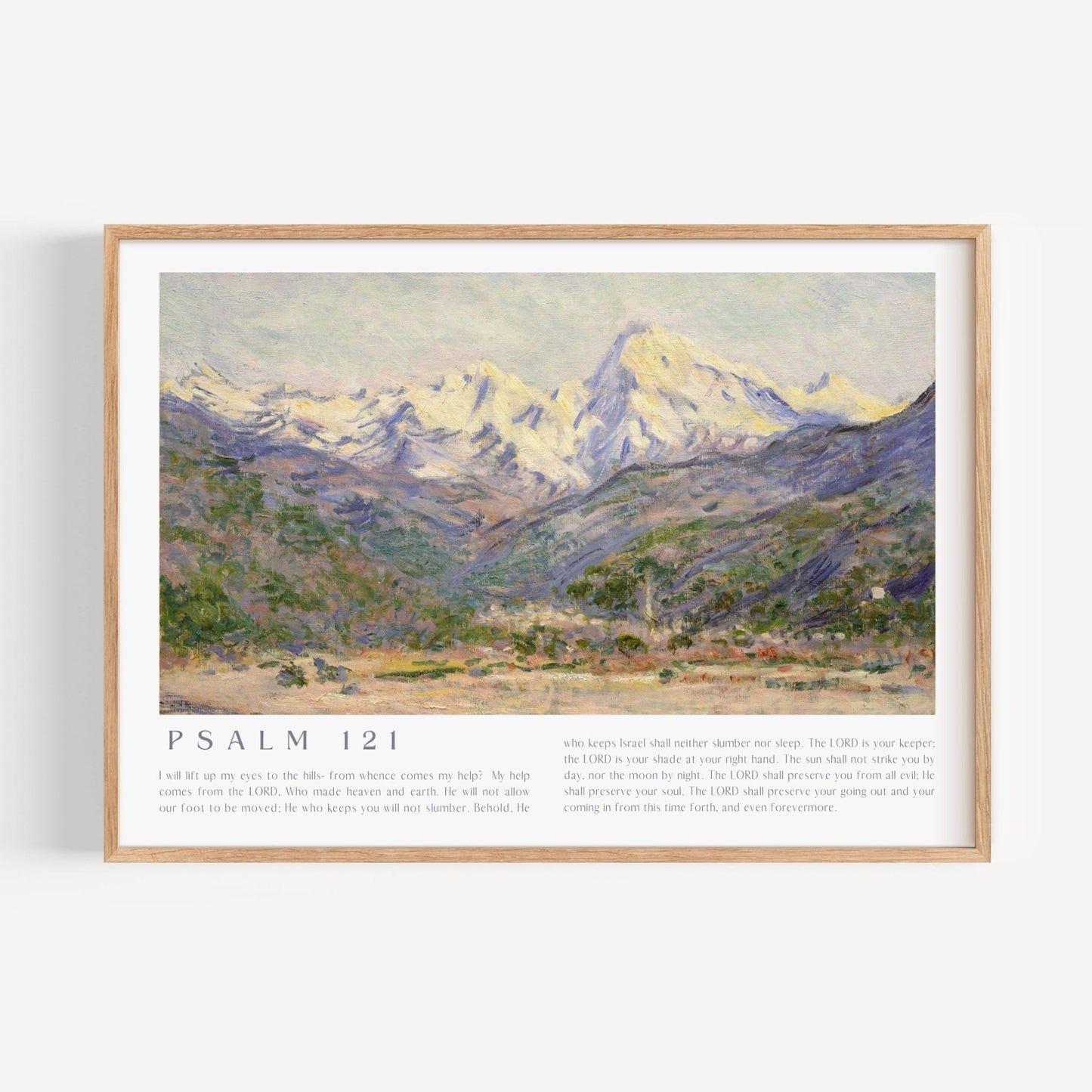 Psalm 121 Landscape