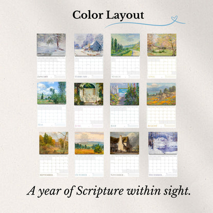 2027 A Year of Promises Wall Calendar – Horizontal