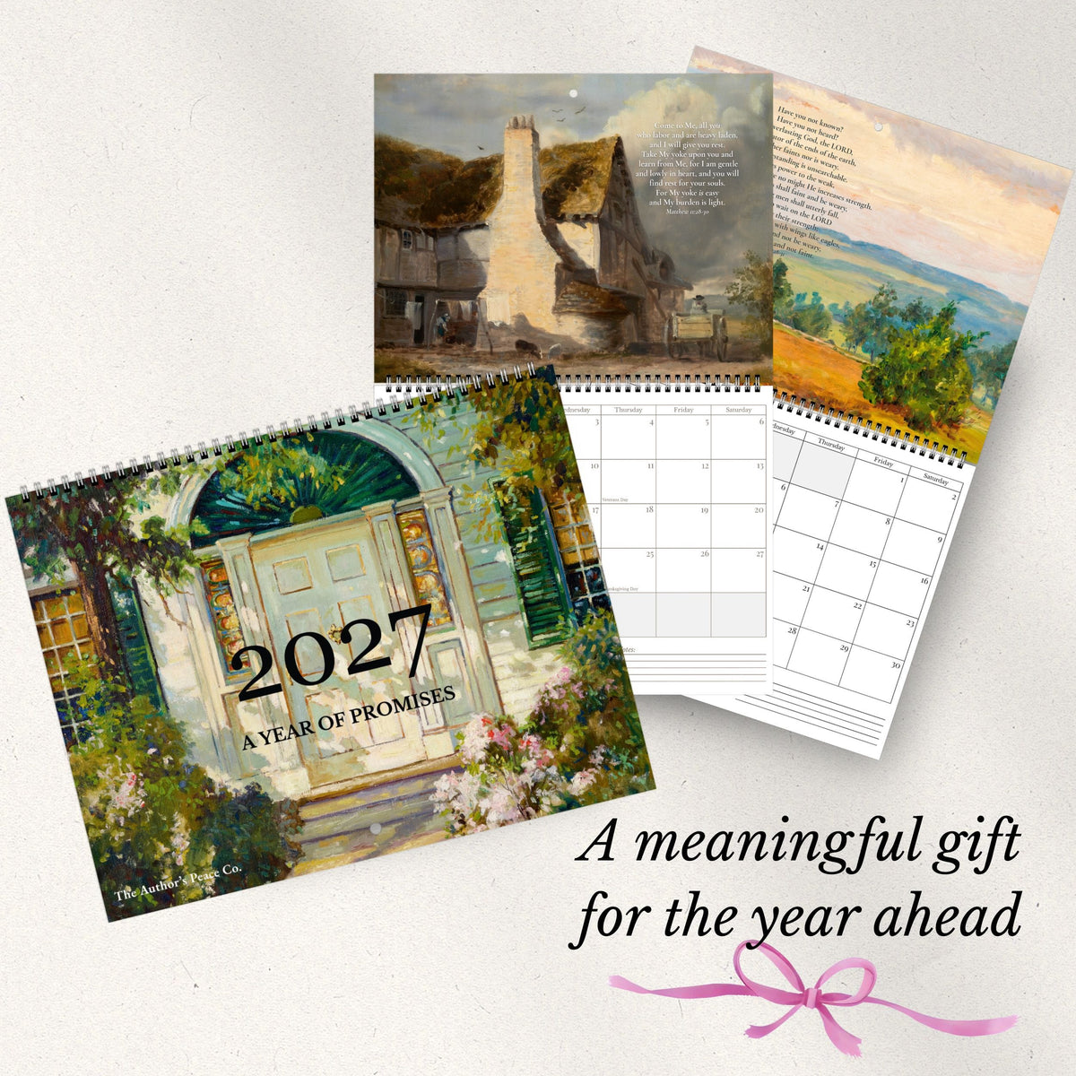2027 A Year of Promises Wall Calendar – Horizontal