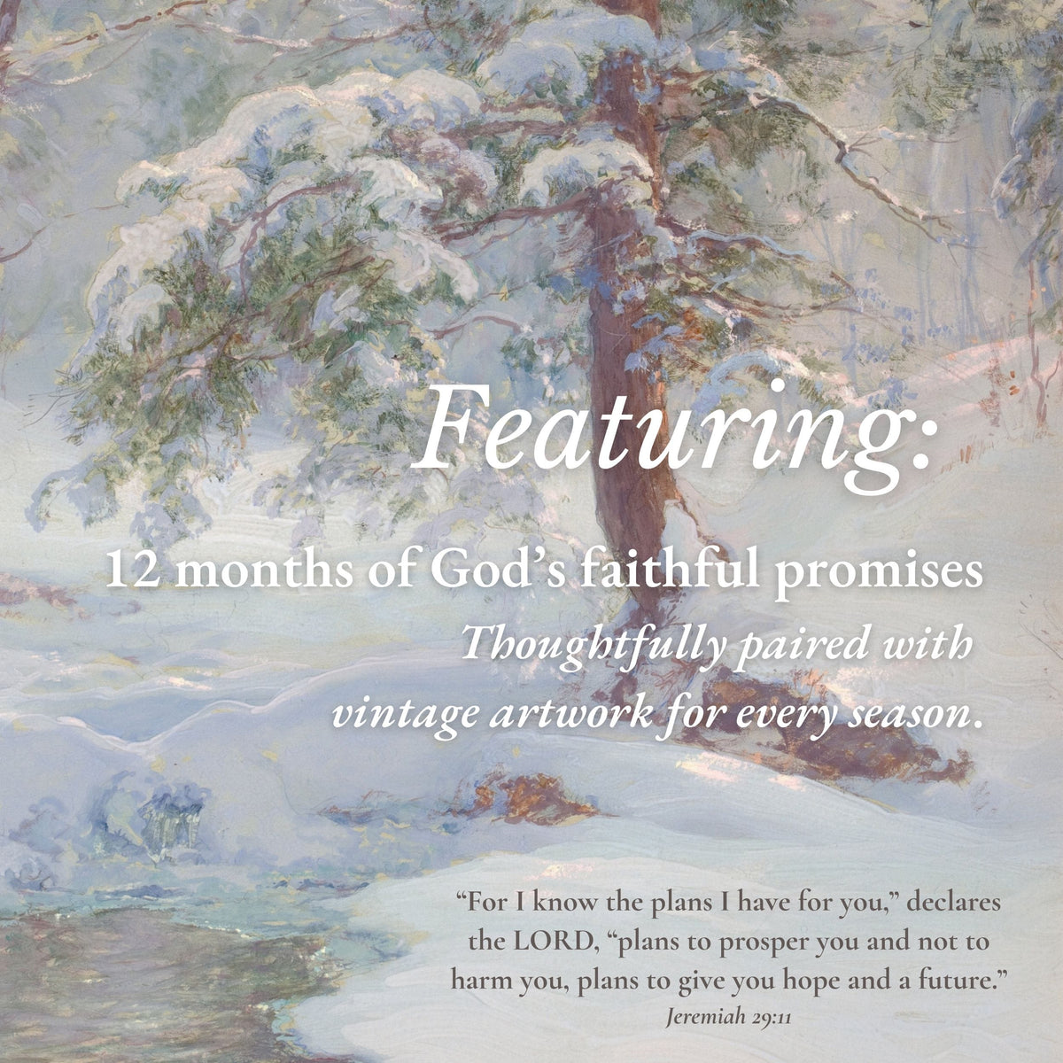 2027 A Year of Promises Wall Calendar – Horizontal