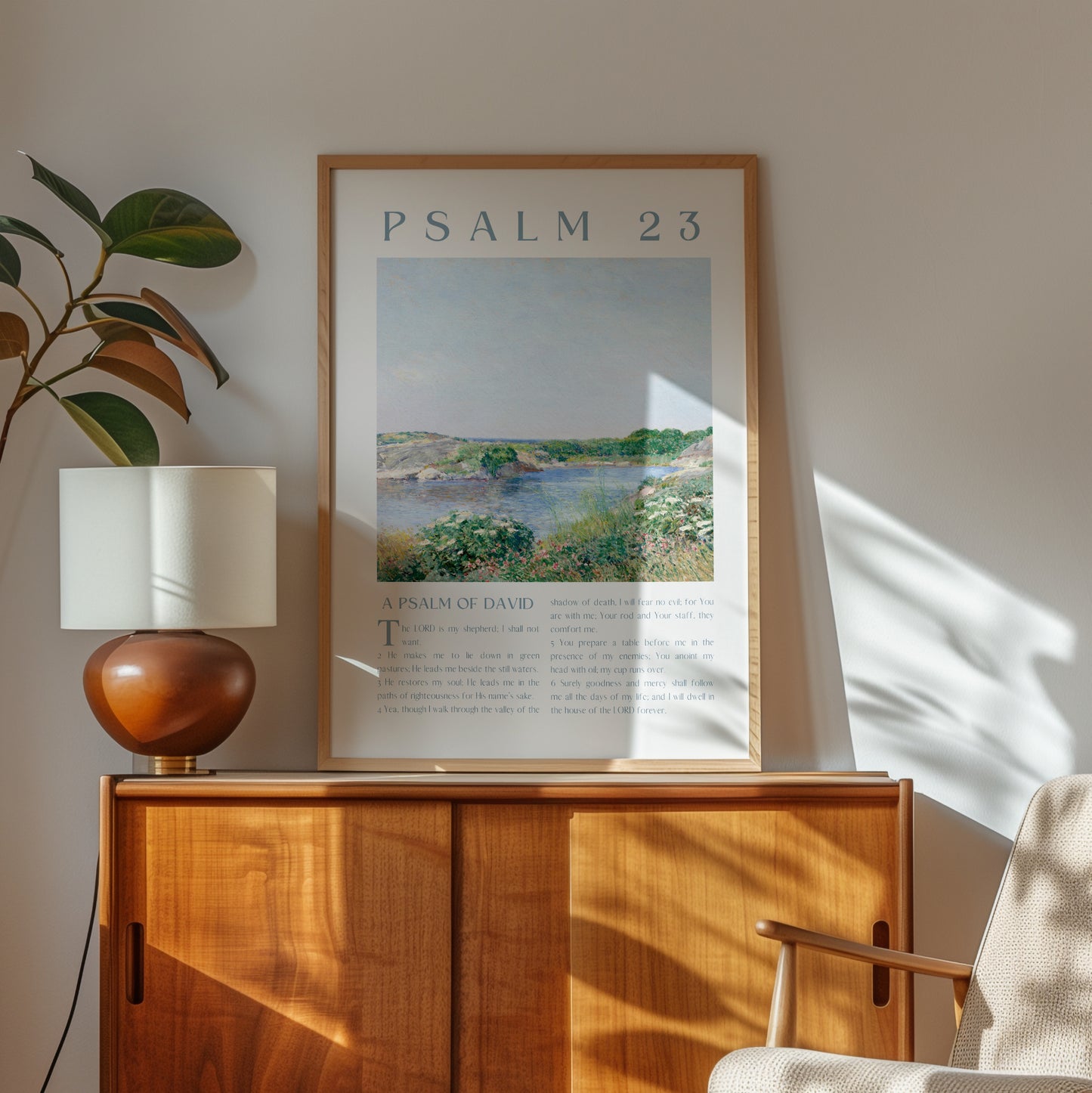 Psalm 23 Wall Art - NKJV