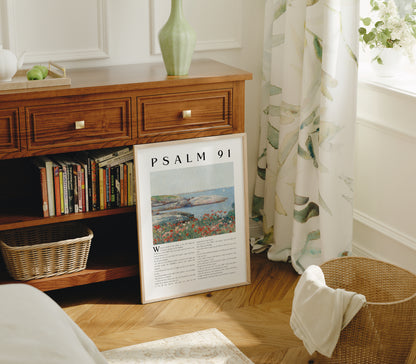 Psalm 91 Art Print