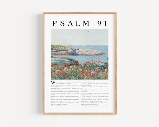 Psalm 91 Wall Art - NIV