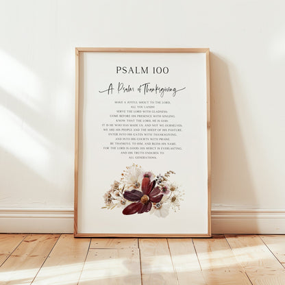 Psalm 100 - A Psalm of Thanksgiving