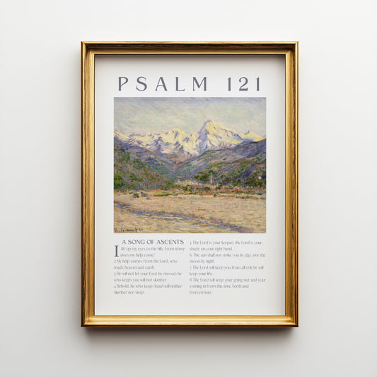 Psalm 121 Art Print