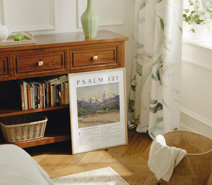 Psalm 121 Art Print